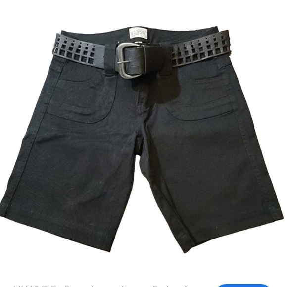 BeBop Jean shorts Black Denim Shorts - Picture 1 of 6